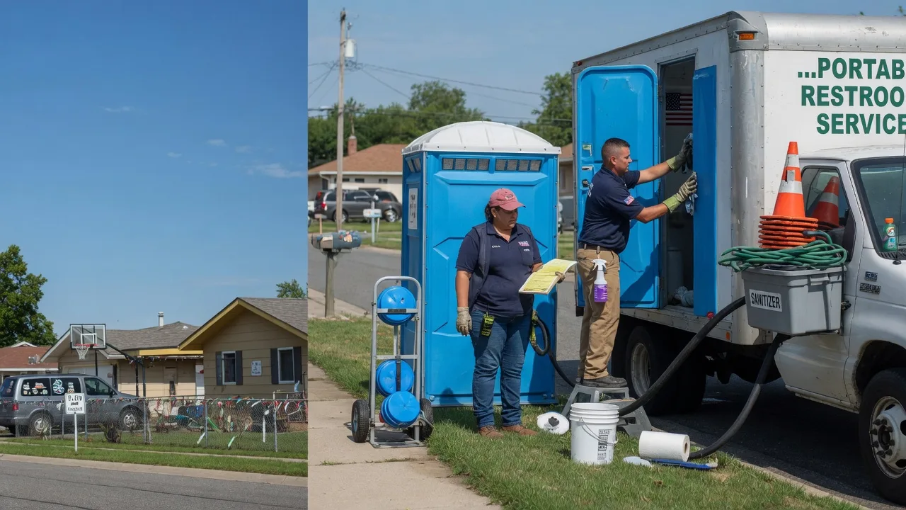 Portable Toilet Rental in Foxboro, WI near me